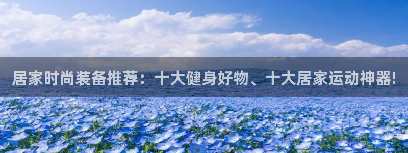 征途国际招商：居家时尚装备推荐：十大健身好物、十大居